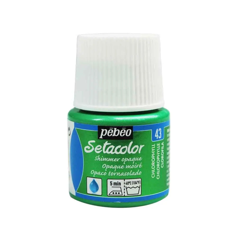 Pebeo Setacolor Opaque & Shimmer Fabric Paint 45ml - For Textiles